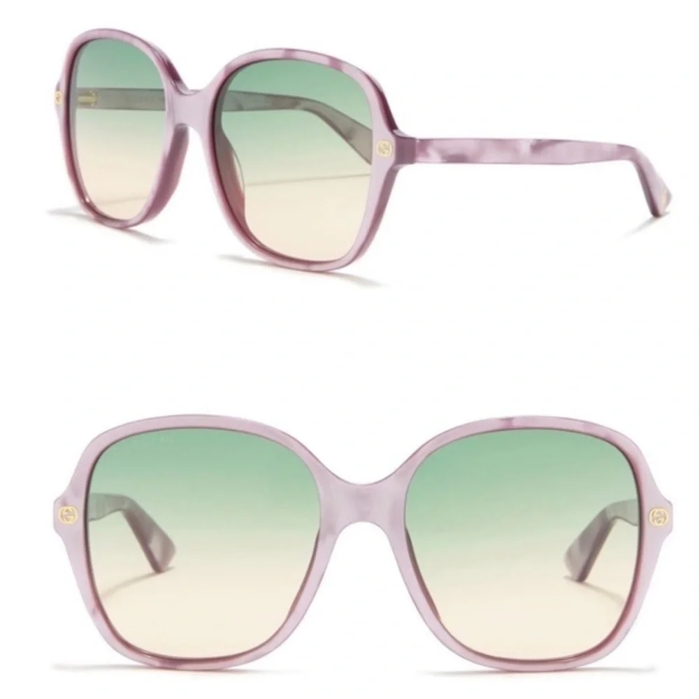 Gucci Purple Gradient Sunglasses - Picture 1 of 7